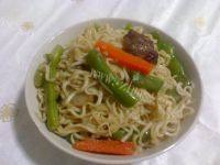 家常豆角焖面