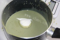 美食抹茶巴巴露佐香草奶冻做法图解32)