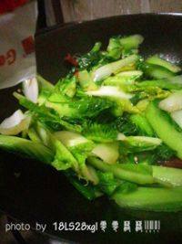 家常菜蚝油小白菜