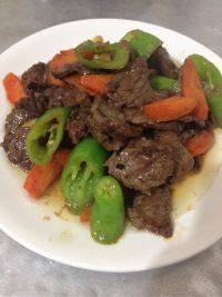 家常菜小炒牛肉