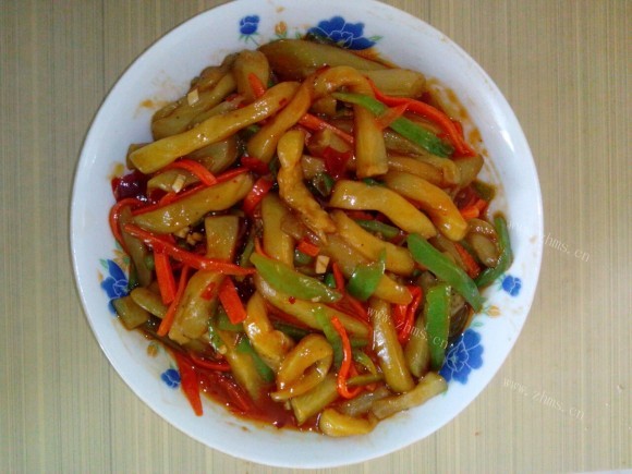 五味俱全的鱼香茄条