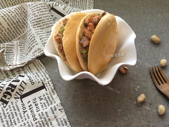 美味的肉夹馍