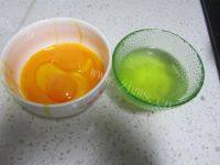 自制炼乳棉花蛋糕做法图解6)