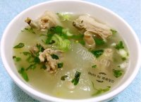 好喝的冬瓜羊排汤做法图解10)