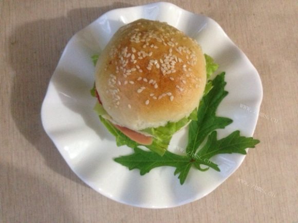 大厨之火腿汉堡