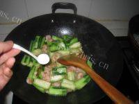 家常菜虾仁炒丝瓜