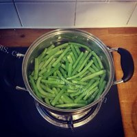 好吃的豆角炒肉做法图解2)