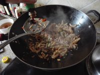 美味佳肴般的爆炒鱿鱼做法图解11)