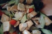 美味的家常炒豆腐做法图解8)