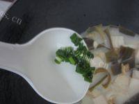 自制海带豆腐汤