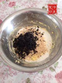 酥软自制肉松饼干棒做法图解7)