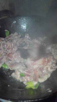家常菜酸菜肉片做法图解3)