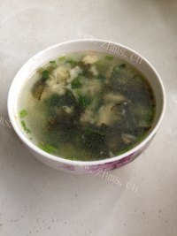 美味的紫菜鸡蛋汤做法图解12)