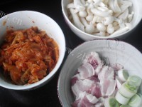 韩式泡菜海鲜豆腐煲的做法图解四