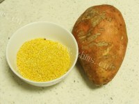 美味的小米红薯粥做法图解1)