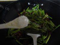 最爱的芦笋炒瘦肉做法图解6)