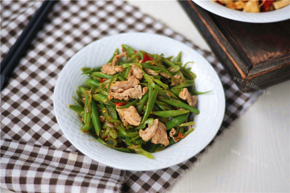 四季豆炒肉