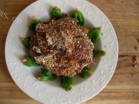 美味的粉蒸牛肉做法图解13)