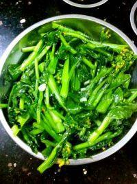 家常菜蒜香菜心