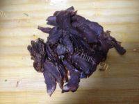 家常菜小炒腊牛肉做法图解3)