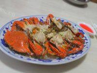 美味的粉丝蒸蟹