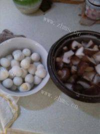 很有食欲的鹌鹑蛋烧肉做法图解6)
