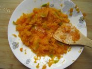 酥嫩豆沙南瓜饼做法图解6)