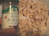 鸡丝拌黄瓜做法图解4)