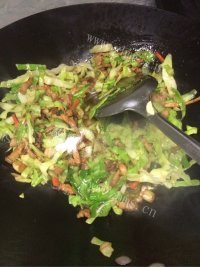 香飘十里的炒饼做法图解8)