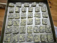 香脆的芝麻黄油饼干做法图解9)