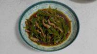 家常菜青椒肉丝