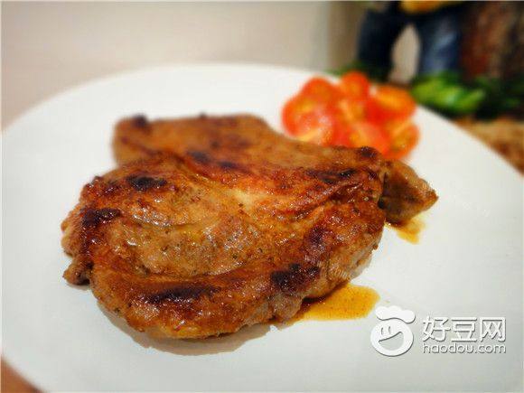 香煎猪颈肉