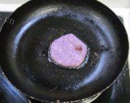 紫薯豆沙饼做法图解8)