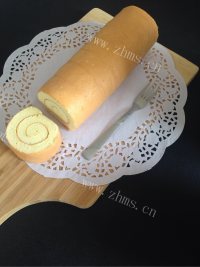 自制原味蛋糕卷