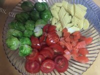 彩虹蔬菜沙拉的做法图解五