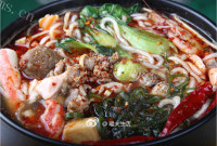 美餐砂锅土豆粉做法图解5)