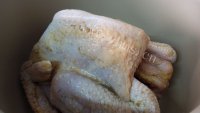 好吃的电饭煲盐焗鸡做法图解6)