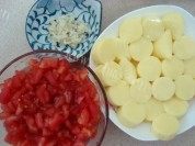 家常菜茄汁玉子豆腐做法图解2)