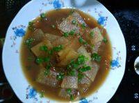 家常菜素炒冬瓜片