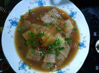 家常菜素炒冬瓜片