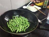家常菜清炒四季豆做法图解3)