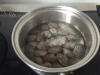 美味的花蛤蒸蛋做法图解1)
