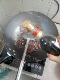 家常菜炒鸭血做法图解5)