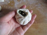 清甜香软青菜香菇包做法图解10)