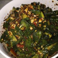 家常菜黄瓜咸菜