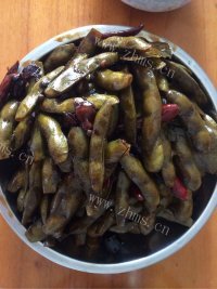 下酒菜卤毛豆