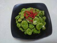 家常菜葱油蚕豆