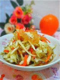美味白菜拌海蜇做法图解11)