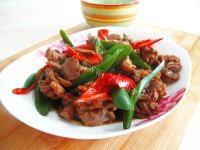 家常菜小炒鸡胗