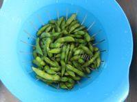 「DIY美食」盐水毛豆做法图解1)